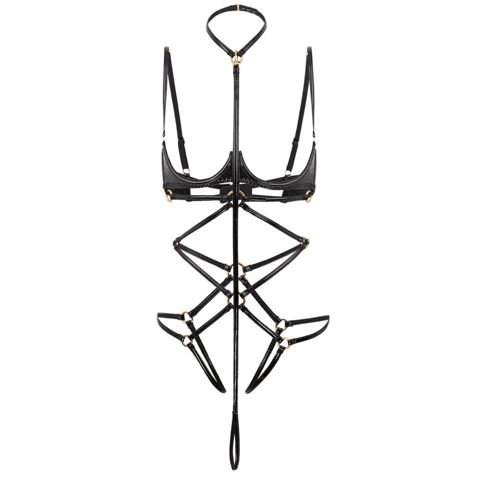 Agent Provocateur Black Bra with Strappy Design